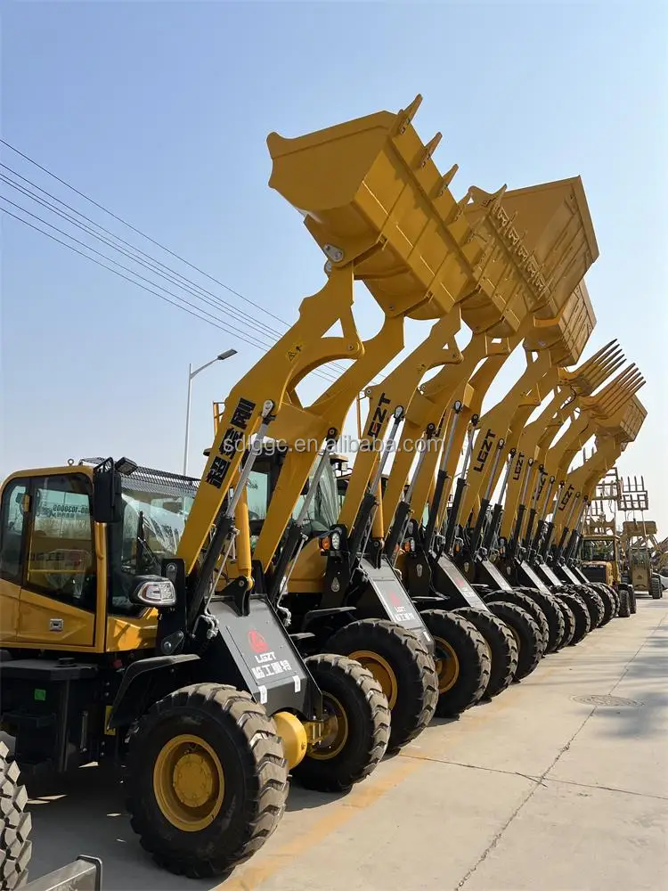 New Construction Equipment Portable Small/Mini Compact Front End Tractor Telescopic Boom Wheel Loader for Farming/Construction