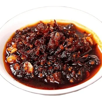 Guochen High Quality New Crop Super Hot Spicy Fresh Chili Sauce Mushroom Chili Pepper Sauce