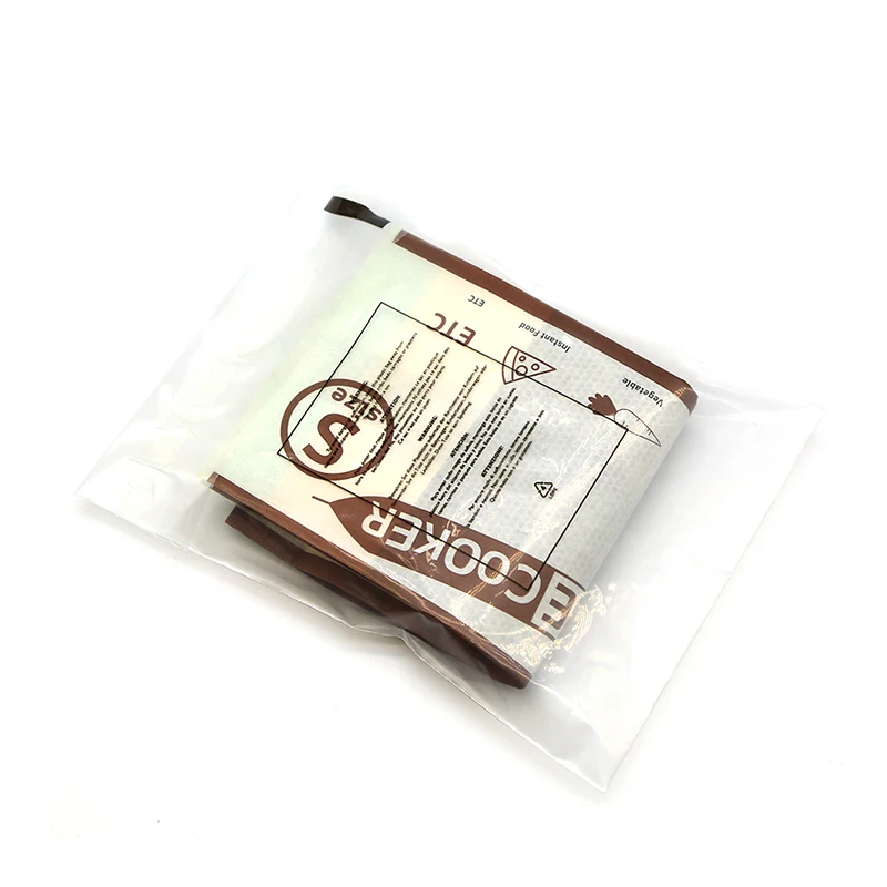 Custom flat 9x12 ldpe pe resealable plastic bag poly suffocation warning seal bags transparent with suffocation warning