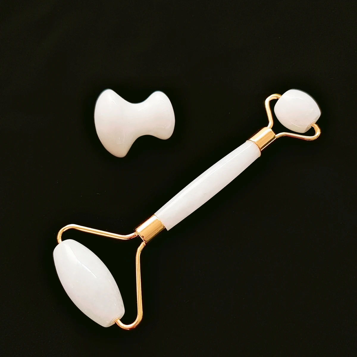 HY Set Roll Shaper Massage Jade Facial Roller