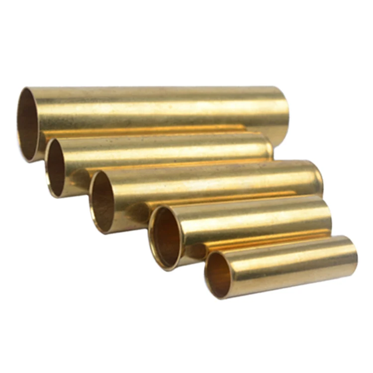 H62 seamless bright large diameter thick wall brass tube