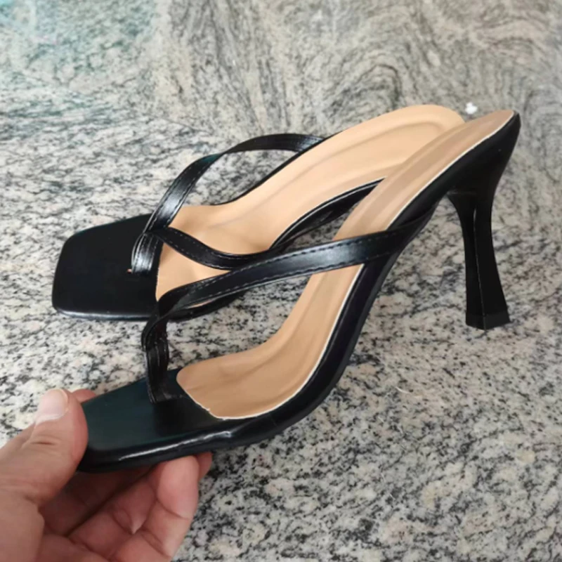 Wholesale new designer shoes ladies heel shoes brand sandals for women casual custom logo sandals high-heeled shoes women