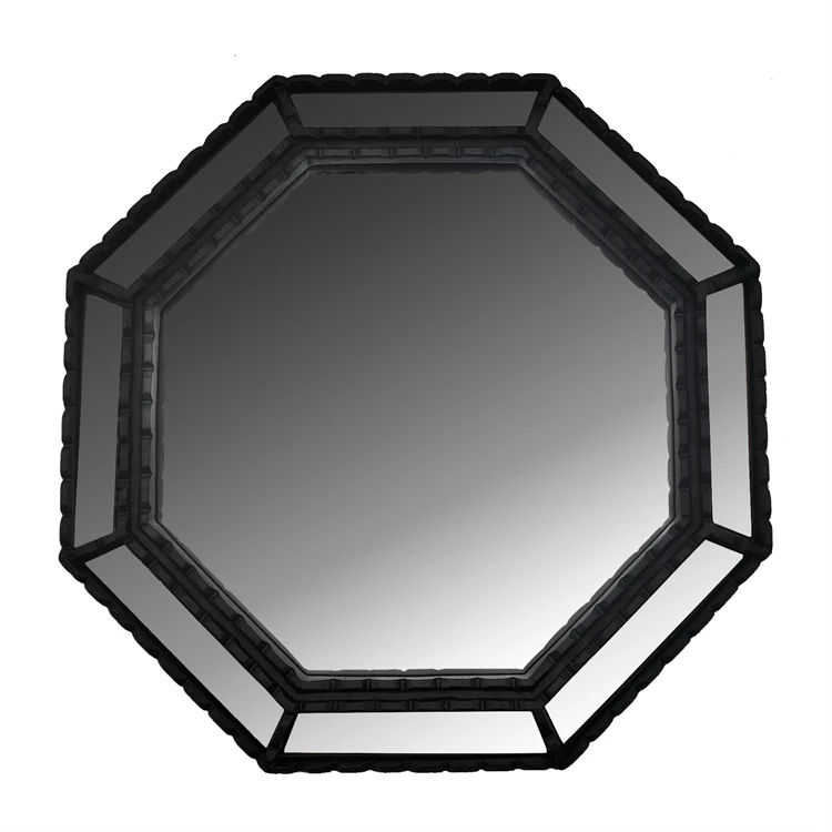 2024 New arrival Durable resin Decorative Wall Mirror Household living room decoration Mirror