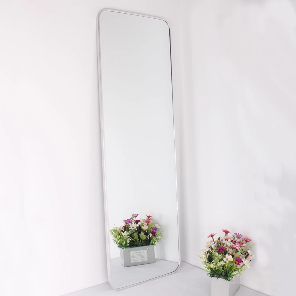 Special Design Decor Mirror Glass Sheet Modern Full Body Long Shape Shower Bathroom Wall Mirror