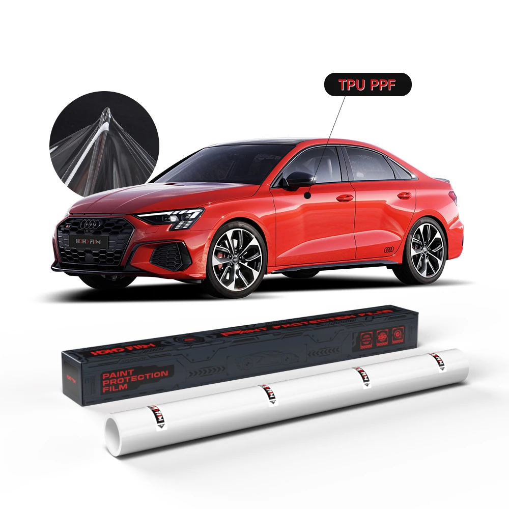 HOHOFILM PPF 6.5mil Self Healing PPF TPU Film Anti Yellowing Anti Scratch Car Paint Protection Film ppf squeegee