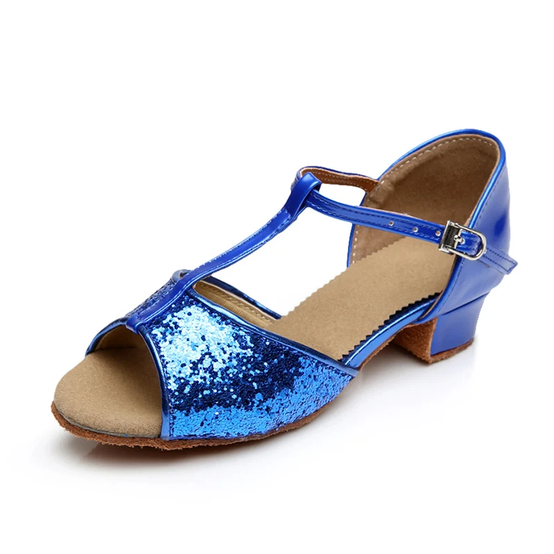 3 см для девочек на низком каблуке Обувь для бальных латиноамериканских танцев, обувь для танцев с 5 атласа по индивидуальному заказу розового цвета в китайском стиле детское платье для латинских танцев для девочек, обувь