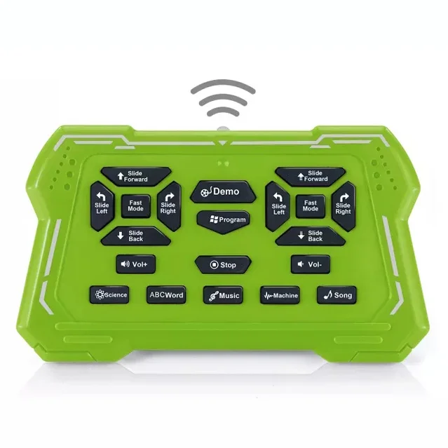 Лидер продаж интерактивный Интеллектуальный умный Программирование детей обучающий пульт дистанционного управления Электрический робот-головоломка игрушка