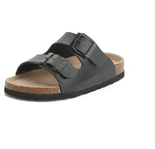 New Children Fashion Cork Slippers Summer High Quality Printing Kids Slippers for Boys Girls Soft Comfortable Beach Slipper