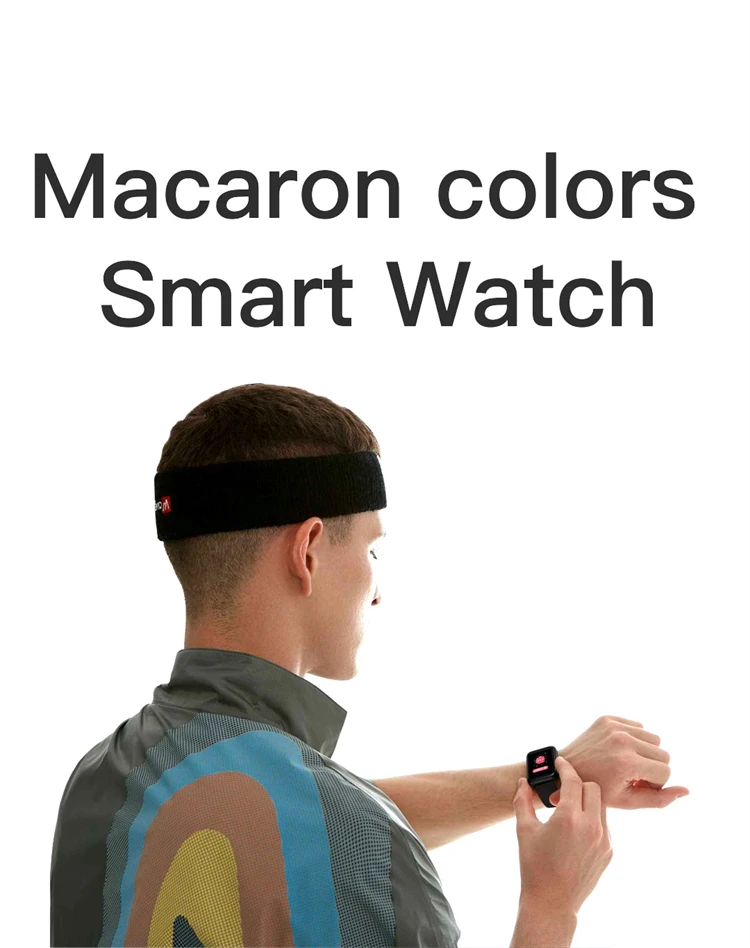 Amazon hot Sale 1.44 inch Macaron color D20 smart watch new sport bracelet band  fitness tracker B37 Y68S Y68 D20s smartwatch