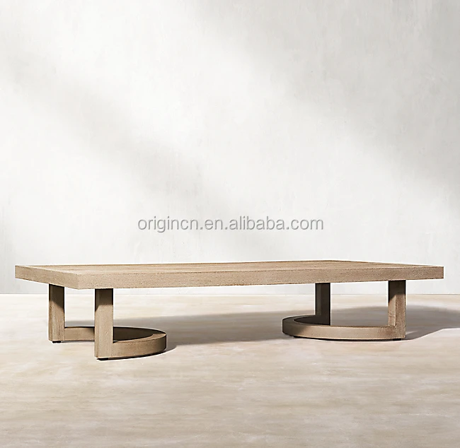 Luxury Sofa Outdoor Furniture Handcrafted All-Weather Waterproof Teak Wooden Sofas Set