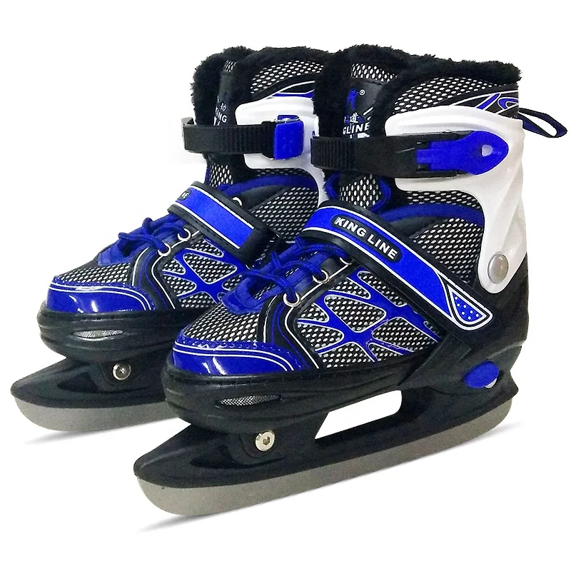 2022 Fashional design upscale quality adjustable sizes ice skates for kids, teenagers and adults