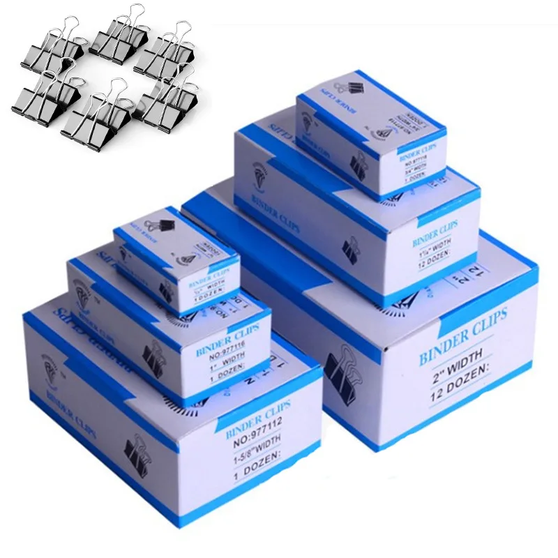 Лидер продаж зажим для бумаг 15 мм 19 25 32 41