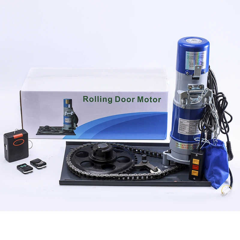 Best Factory Price smart Industrial warehouse electric ac600kg roller shutter door motor with chain drive