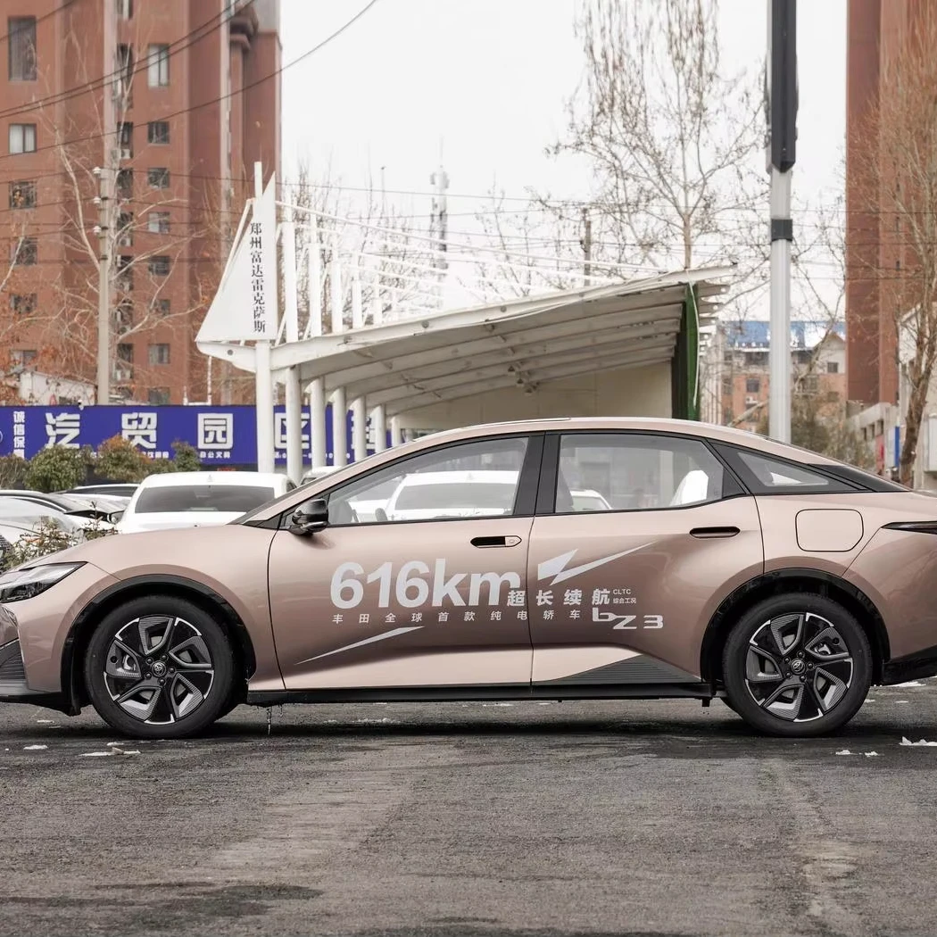 BZ3 2024 чистый электрический автомобиль новая энергия Дешевые Новые TOYOTAs в наличии сделано Китае