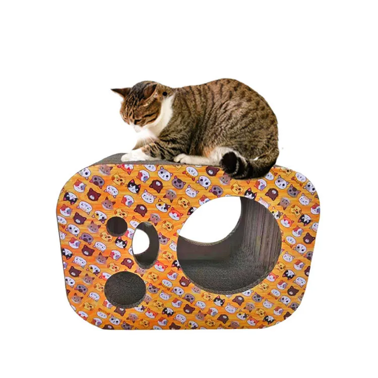 Manufacturers Wholesale Eco Friendly New Design Tunnel Cardboard Cat Scratcher