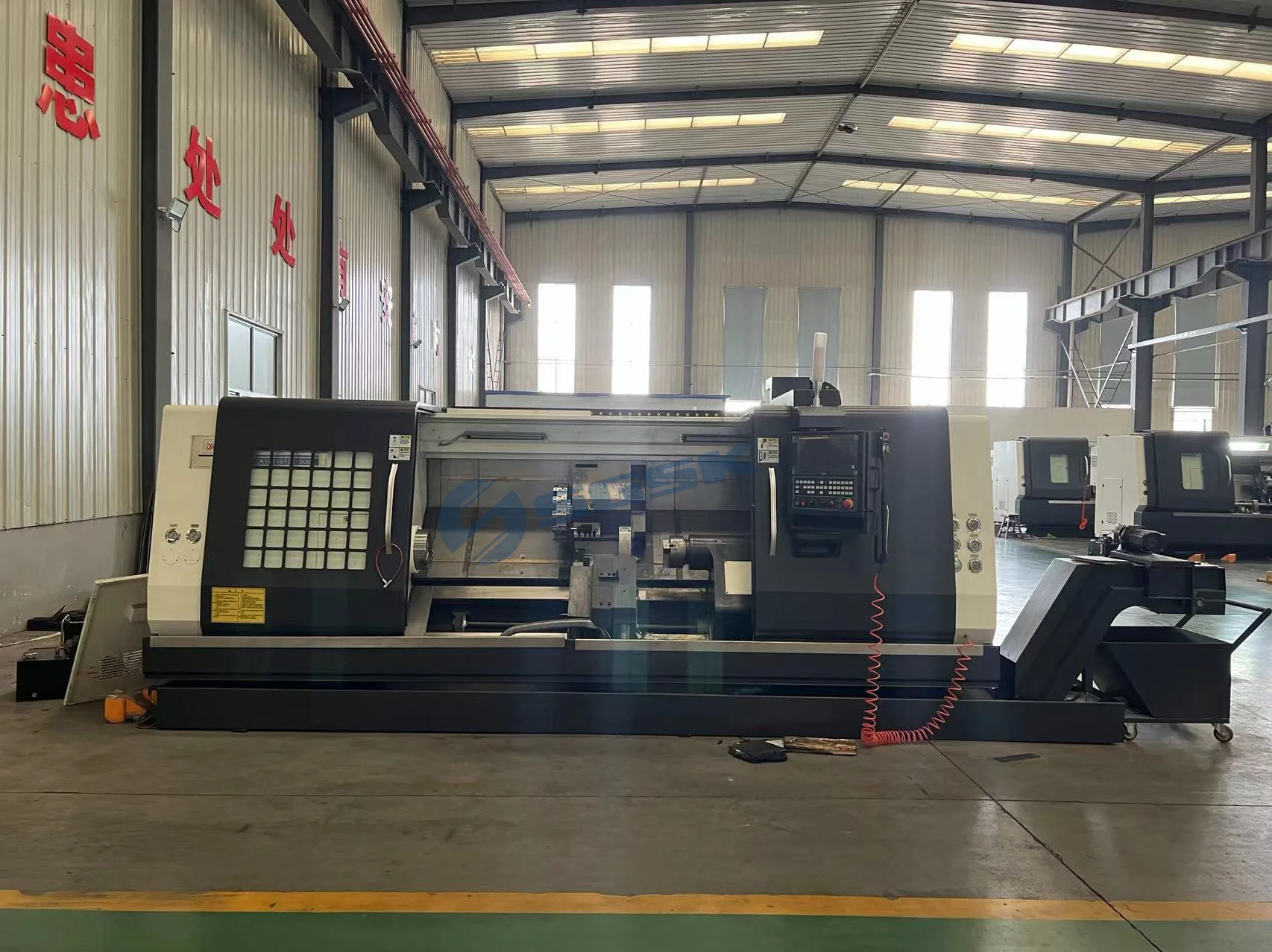 Chinese CNC turning lathe machine TCK560Y cnc torna with 12 position drive turret