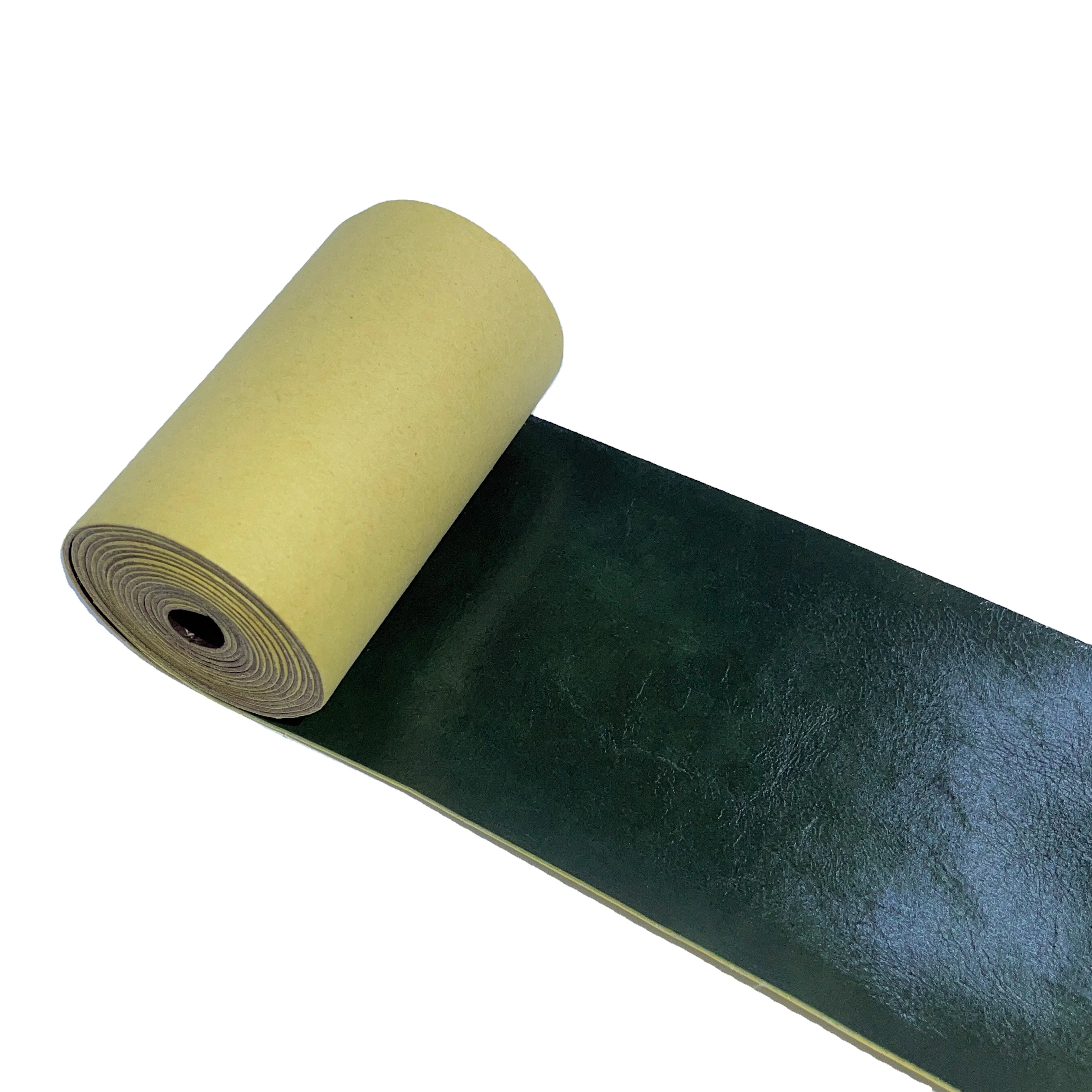 Oil Wax Self-adhesive Leather 2.4 * 15 inch 6 * 38CM  For Sofa Repair Retro Sofa   Self adhesive Leather