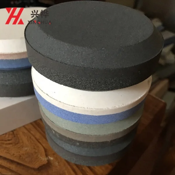 Xinghua 120 240 sharpening whetstone mini hand held round shape for Knife Sharpener