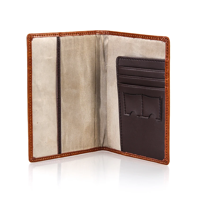 Top Sale Products Handmade Genuine Leather Custom Passport Holder