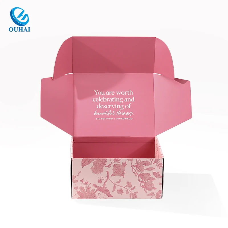 Custom oversized eco-friendly corrugated boxes and mailing boxes for shipping and large craft packaging