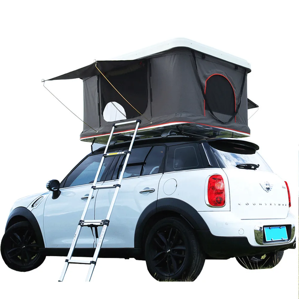 Jetshark Camping Waterproof Pop up Hard Shell Rooftop Tent Trunk Suv 4x4 Roof Top Tent For Car