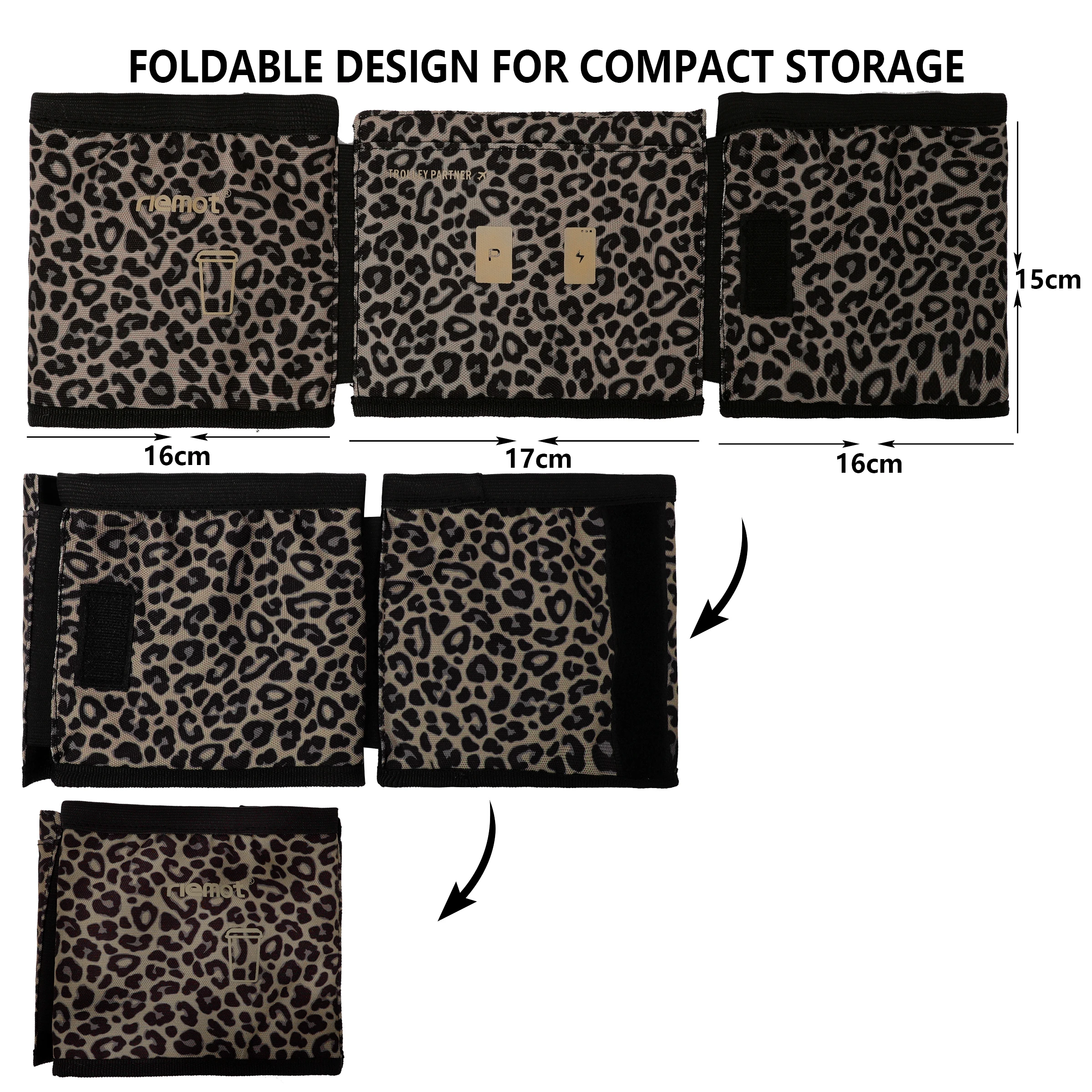 Small wholesale Low MOQ custom novelty gifts printed free hands luggage travel drink bag suitcase with charger and cup holder