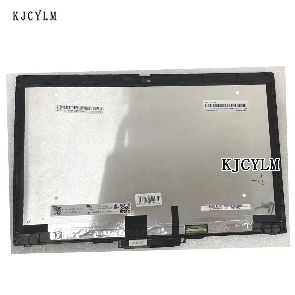 X13 Yoga Assembly For Lenovo ThinkPad Yoga X13 Gen 2 20W8 20W9 LCD Panel Touch Screen Fru 01YU657 N133HCE-EP2