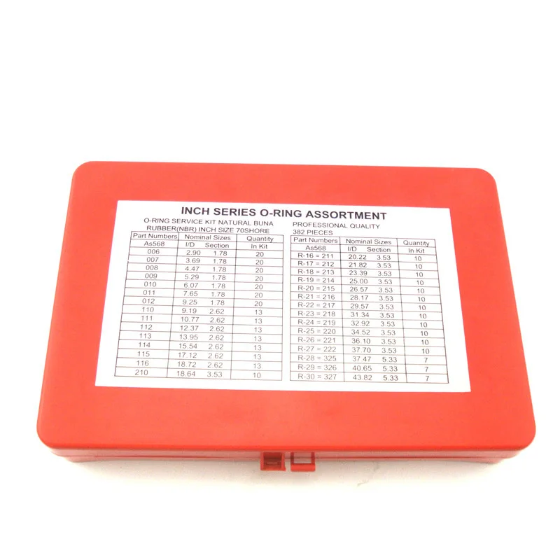 Оптовая продажа высокое качество индивидуальные разные размеры FKM резиновое уплотнение комплект уплотнительных колец