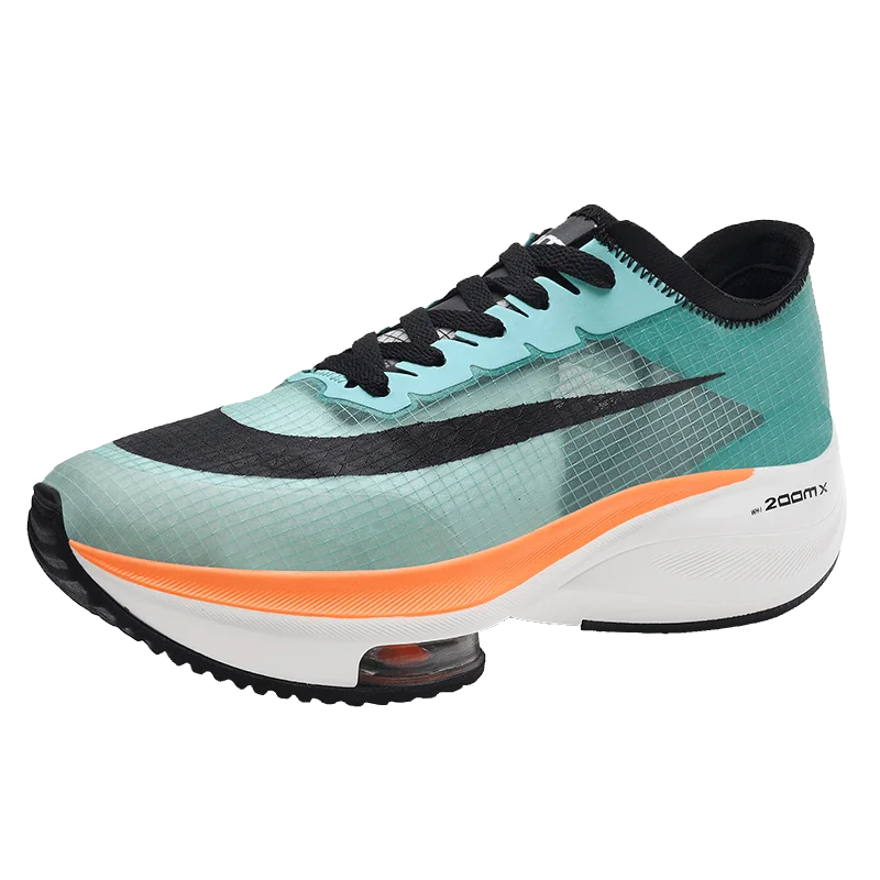 Summer and autumn new air cushion running shoes lightweight flying woven mesh sneakers professional sports shoes