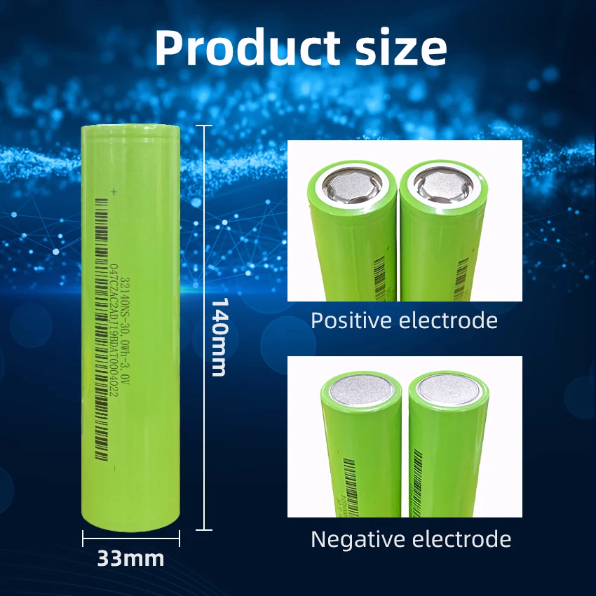 3V 10Ah Sodium-ion Battery Cell Cylinder Rechargeable Long-lasting SIB Na Ion Batteries for Car Truck Starting