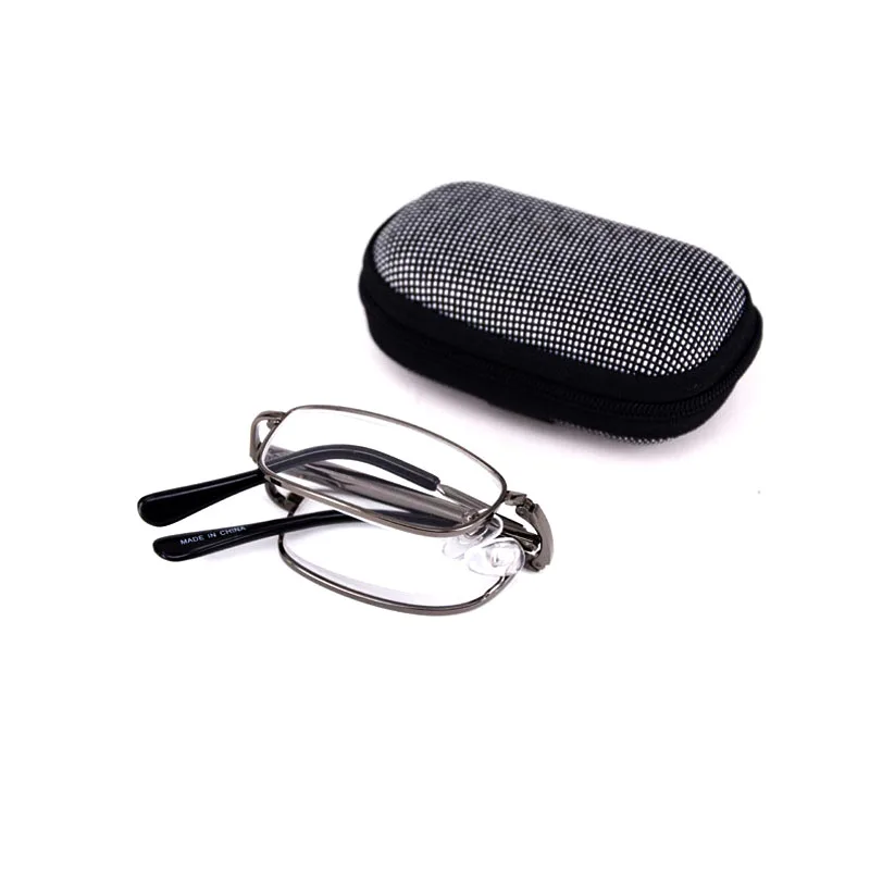  Wholesale Low price AC Lens Foldable Metal Frame Reading Glasses Women