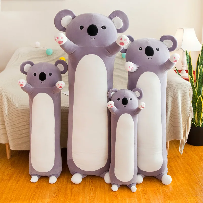 Long Cute Animal Pillow Soft Long Panda Plush Toy Sleeping Soft Animal Stuffed Plush for Fashionable Gifts