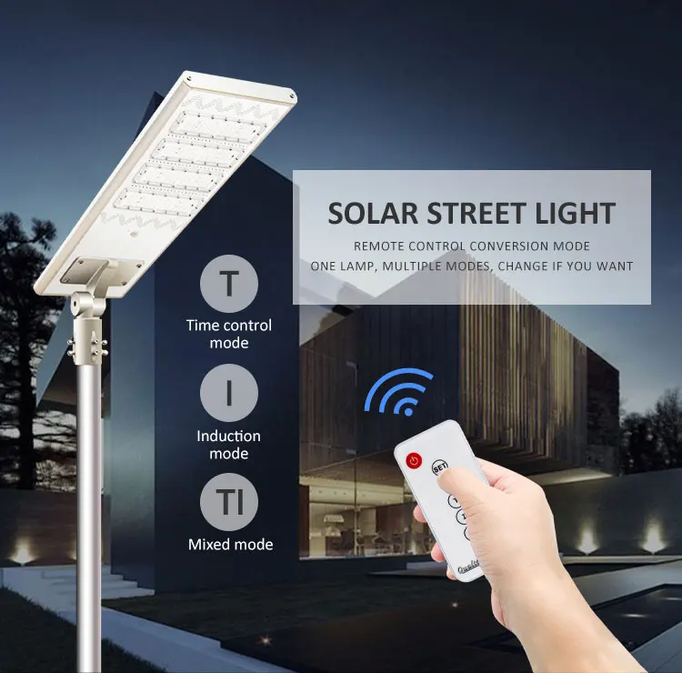 40W Outdoor Solar Street Light with Motion Sensor All in One Solar Led Lamp