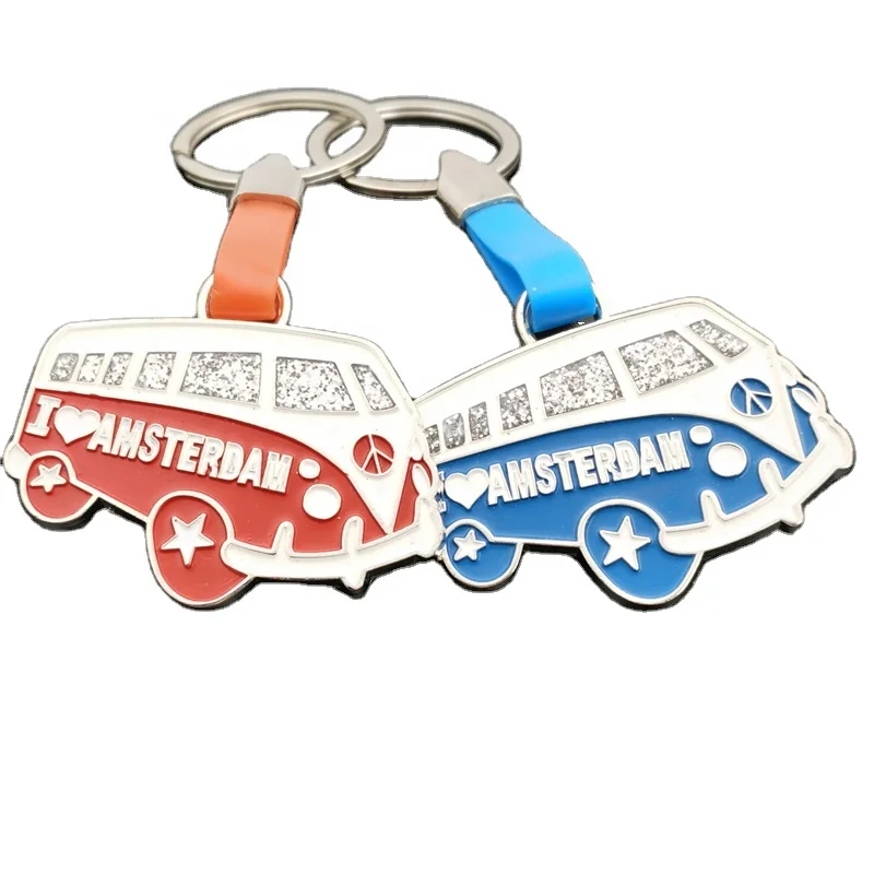 
 Нидерланды АВТОБУС сувенир брелок I love amsterdam автобус брелок  