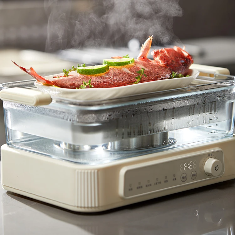 Dim Sum Steamer Multi Pot Steam Machine For Food Glass Food Steamer Pot