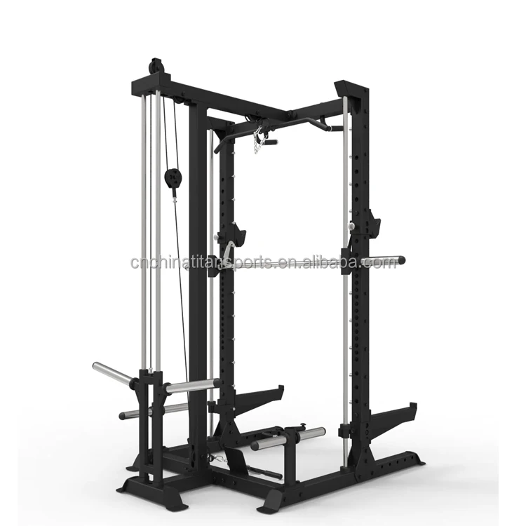Heavy Duty Gym Smith machine Half rack Squat Cage