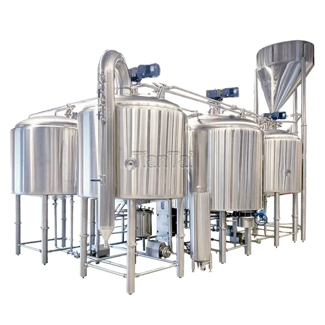Customization Brewery Equipment 2500L Three Vessel brewhouse whole set beer brewing system brewery equipment