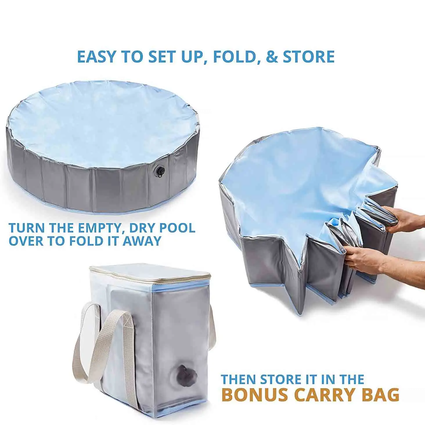 Hot Sale all season inflatable swimming pool foldable games swimming pool for children