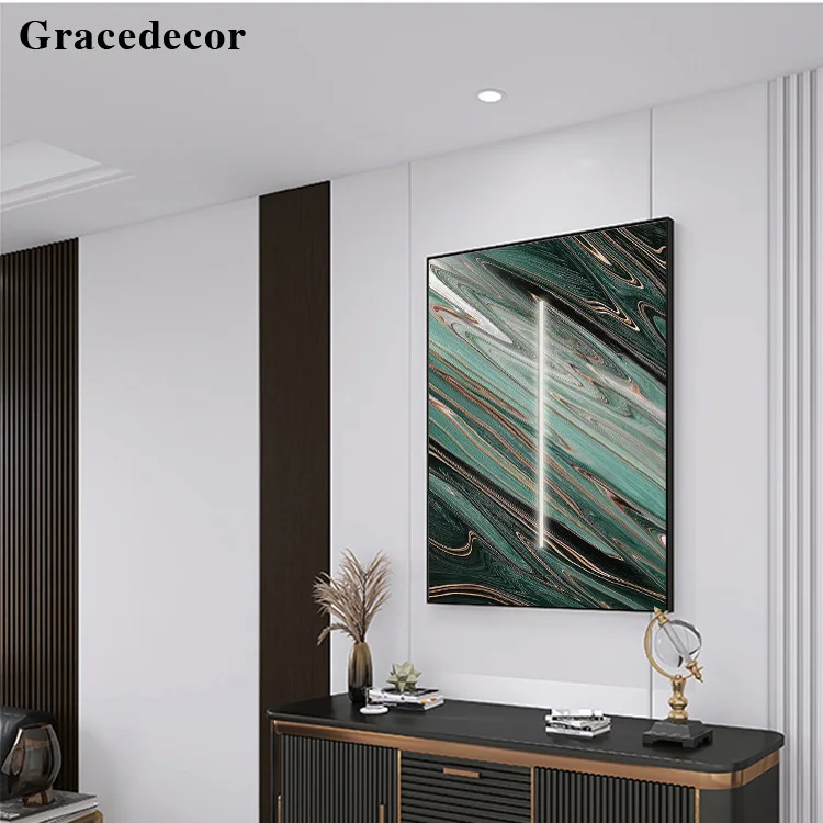 Китай, домашний декор, оптовая продажа, бескаркасная эпоксидная смола, Хрустальная фарфоровая живопись