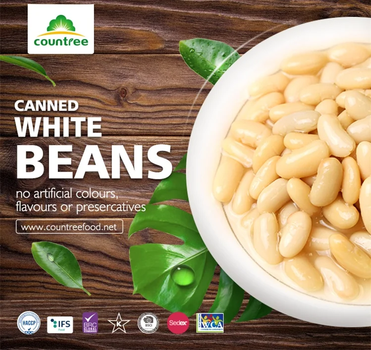 Canned white kidney beans Canned foods all kinds of canned beans