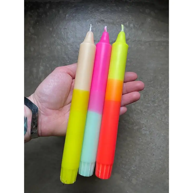 Scented Candle Flowers Aromatherapy Candles Soy Wax Personalized twisted pillar candle