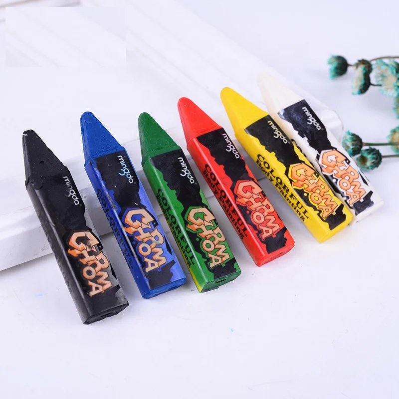 6 Colors Face Body Painting Pencils Paint Crayon Pen Stick Splicing Structure For Christmas Halloween Party Makeup Decoration