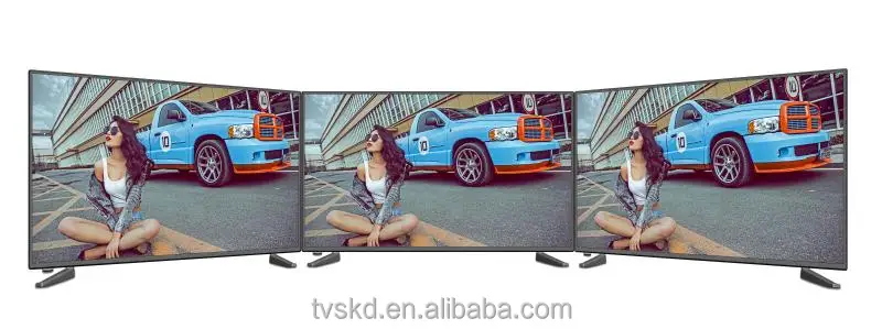 Хорошая цена, большой экран HD TV узкая рамка с Full HD Поддержка широкого Замена ЖК-экрана телевизора