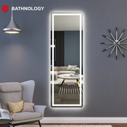Wall Mounted led Salon Mirror Light Smart Mirror Rectangle Defogger Dressing Wholesale Full Length Mirror Led