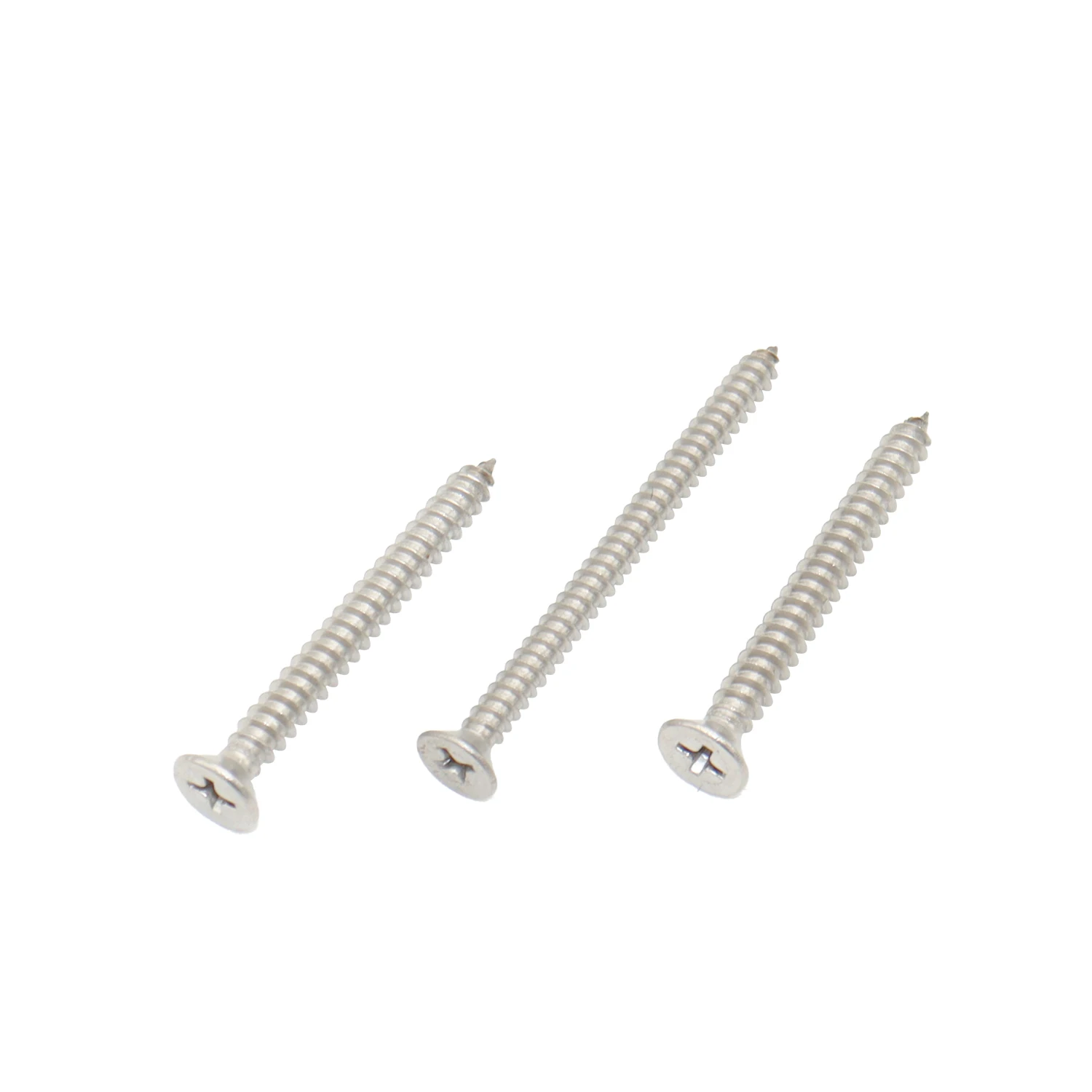 Stainless Steel 201 304 316 DIN7982 Flat Head Self Tapping Screw