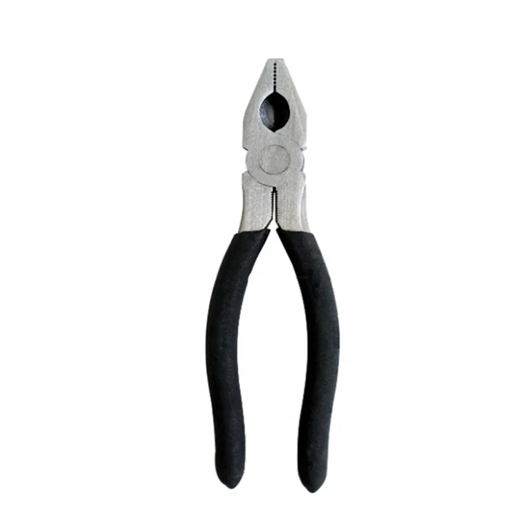 Professional Multifunction 180mm High Carbon Steel Cutting Combination Pliers With Dipped Handle