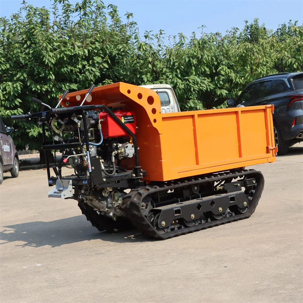 hydraulc dumper crawler type forest log transport tractor
