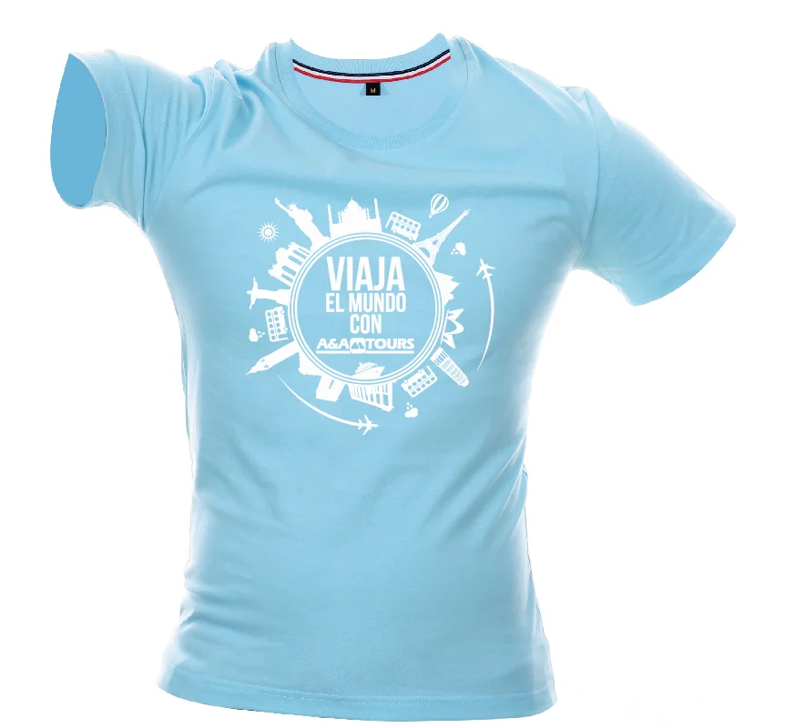 Custom Printing Cotton Blank Mens Plain White Teeshirt