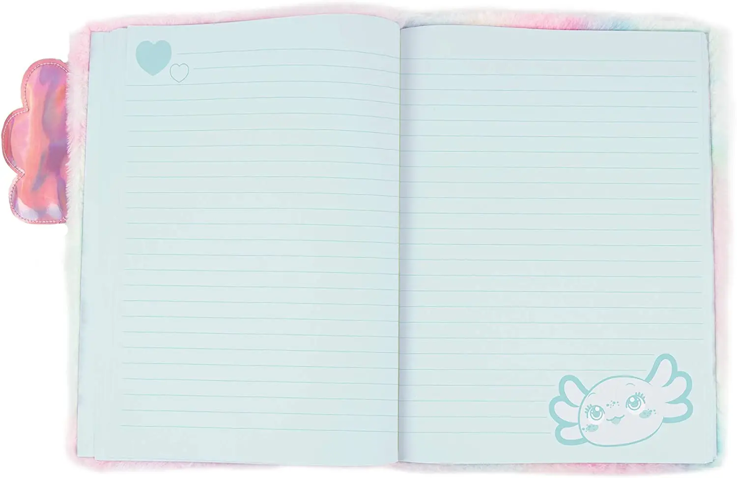 Wholesale  Koala Plush Locking Journal Fluffy Secret Diary with Gem Lock and 2 Keys