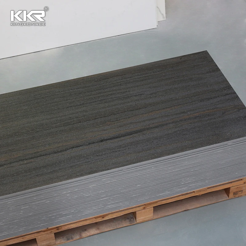 Конкурентоспособная цена белая твердая поверхность искусственная мраморная настенная плитка твердый поверхностный лист